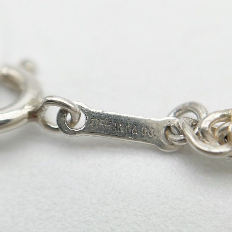 Tiffany & Co Bracelet Silver Gold Twist Chain Combination — view 4