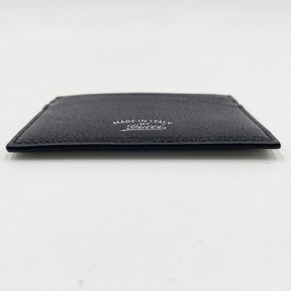 Gucci Card Case Lila Black Leather — view 3
