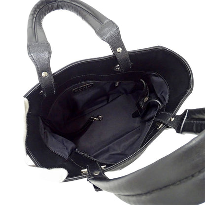 Chanel Paris Biarritz Tote Black Silver — view 5