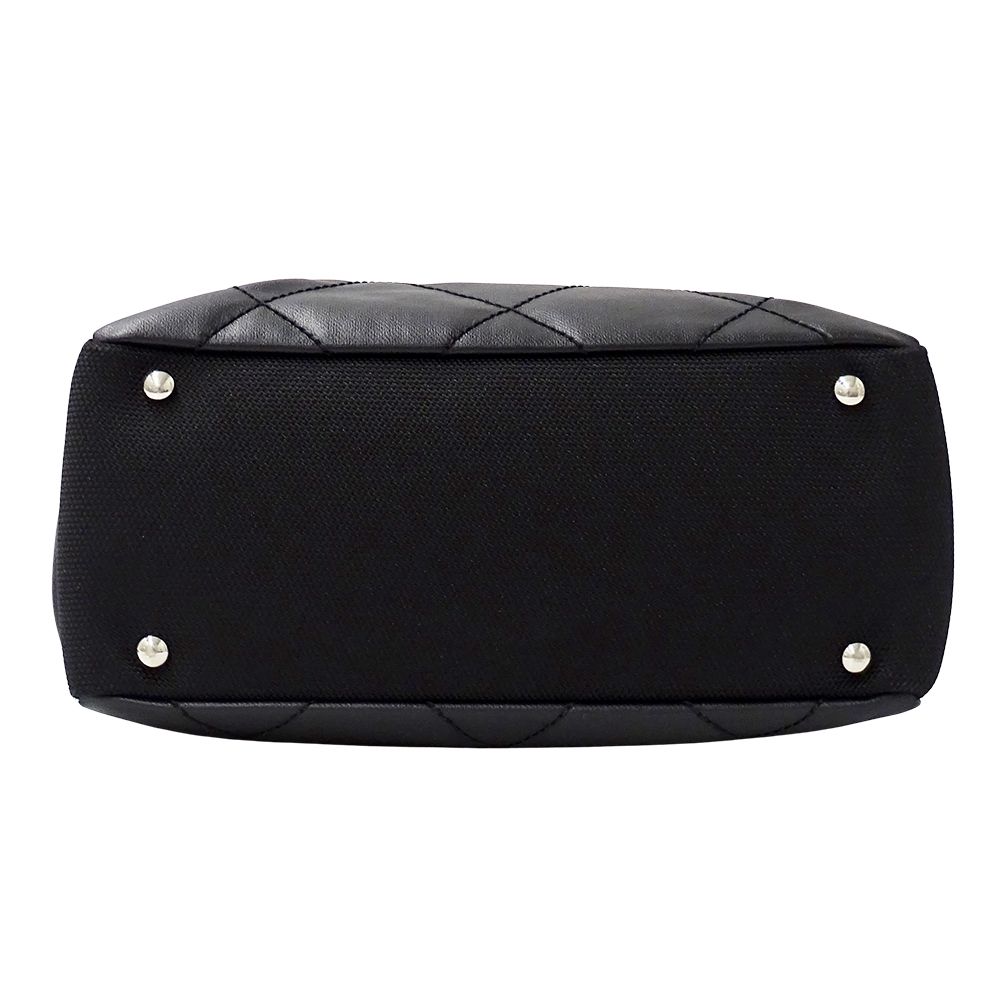 Chanel Paris Biarritz Tote Black Silver — view 3