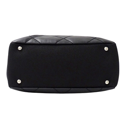 Chanel Paris Biarritz Tote Black Silver — view 3