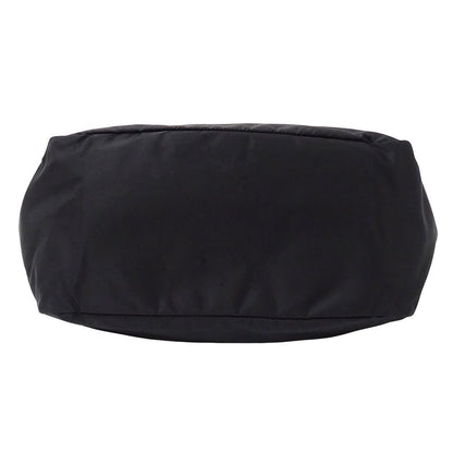 Prada Tote Shoulder Bag 2-Way Nylon Black Logo Large — view 3