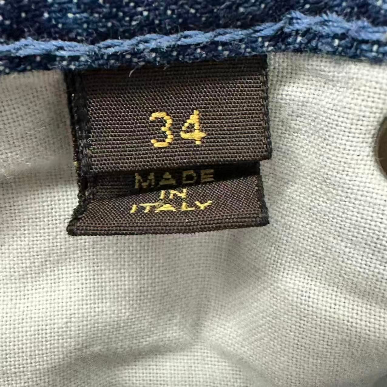 Louis Vuitton Monogram Denim Pants Blue — view 4