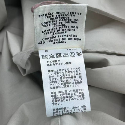 Hermes Trench Coat with Belt Gray