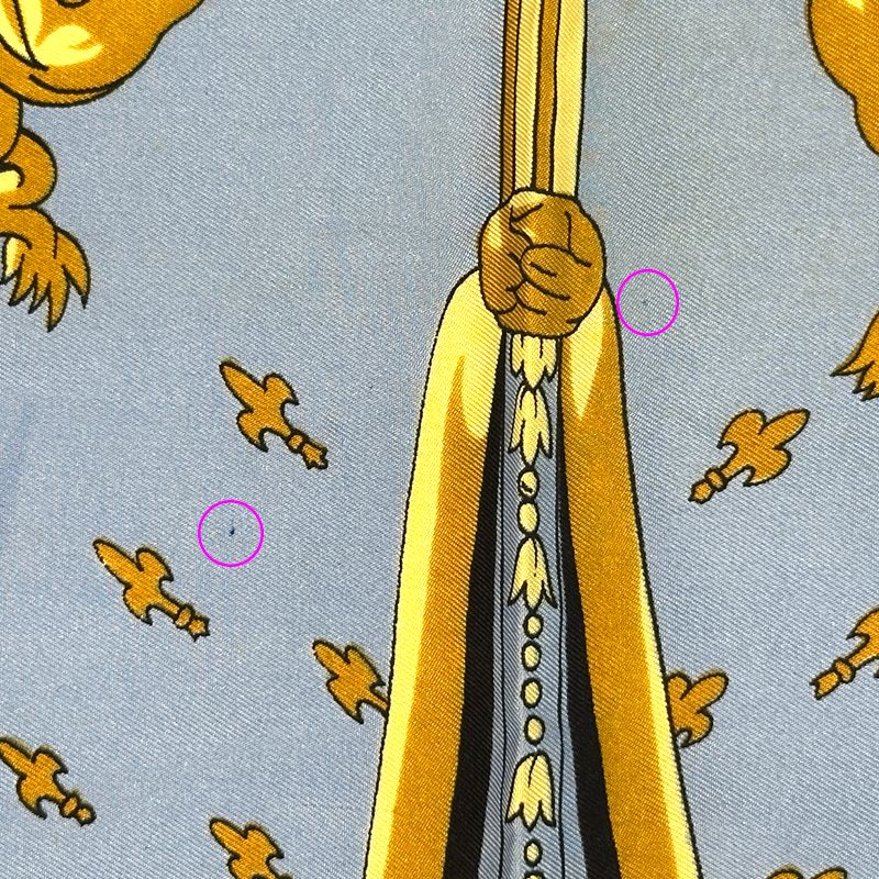 Hermes Scarf Vue du Carrosse de la Galere la Reale Queen's Coronation Carre 90 — view 9