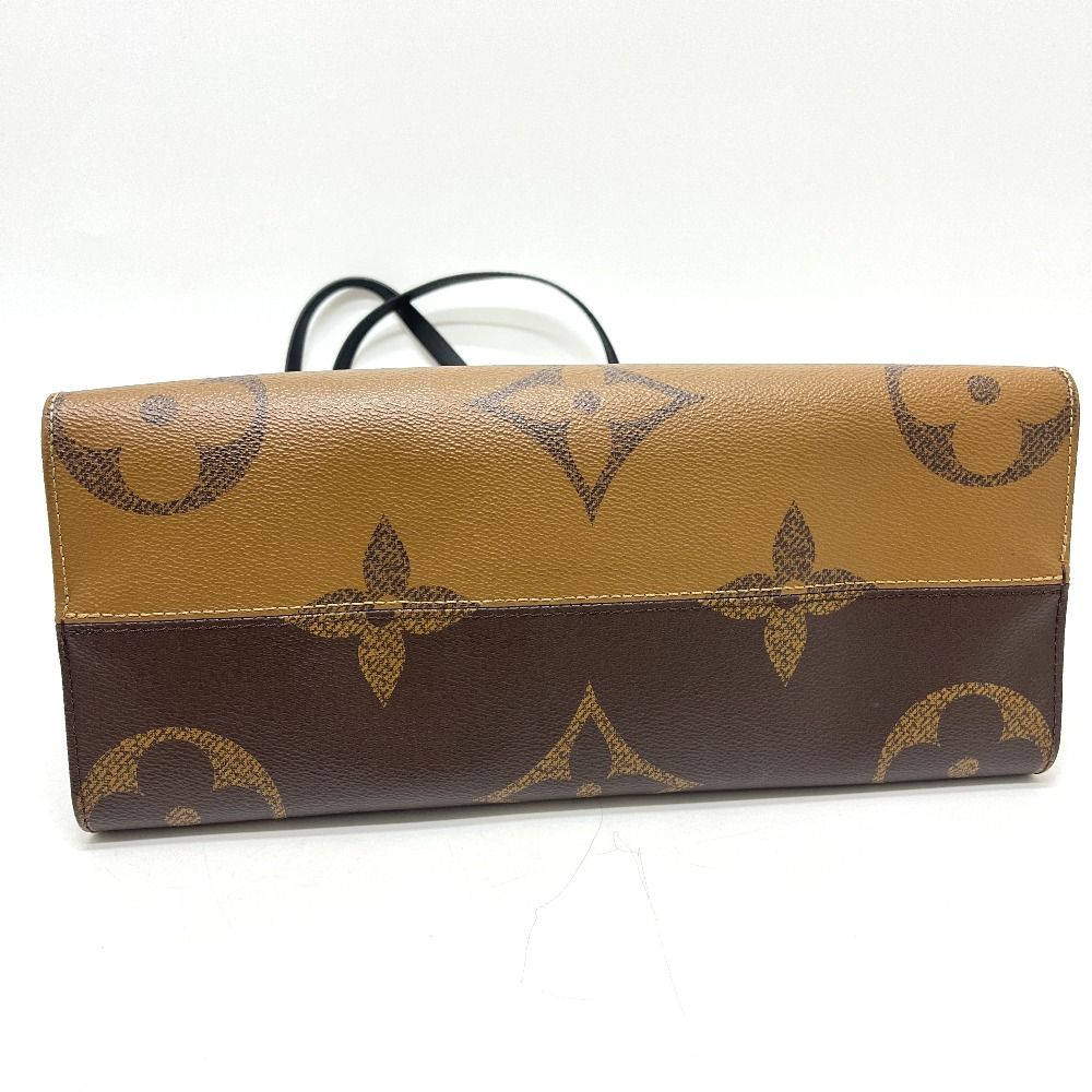 Louis Vuitton Tote On The Go Monogram Reverse Canvas Brown — view 5