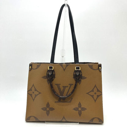 Louis Vuitton Tote On The Go Monogram Reverse Canvas Brown — view 2