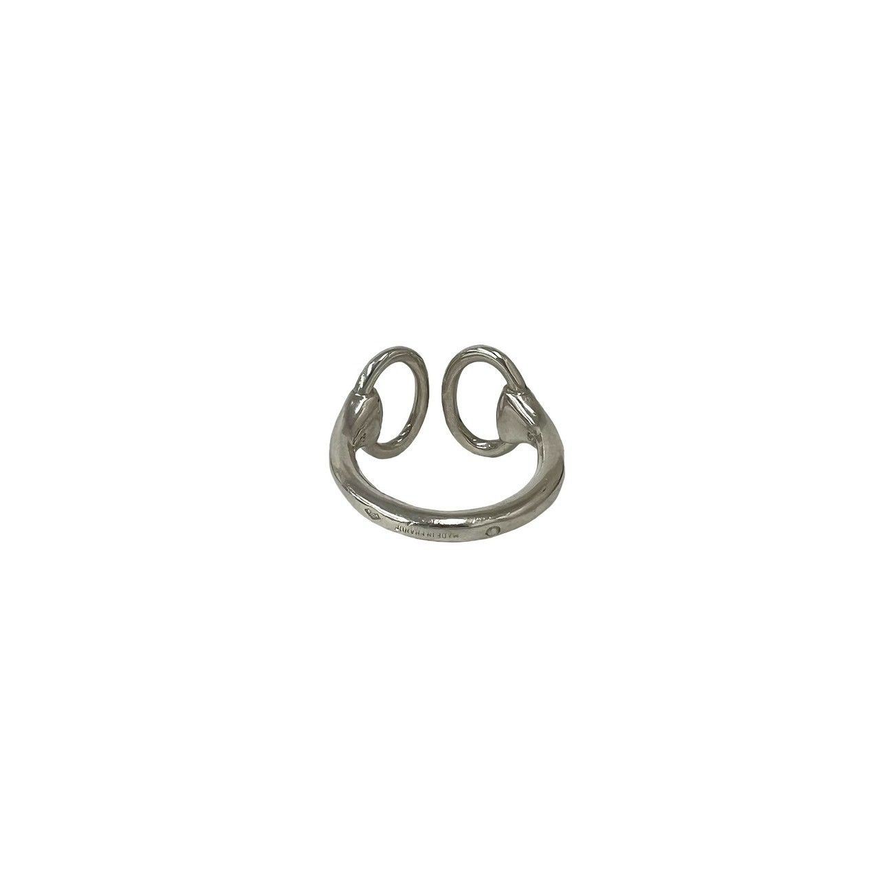 Hermes Vintage Nausicaa Ring 925 Sterling Silver — view 6