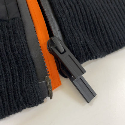 Hermes Wool Cashmere Trim Zip Up Jacket — view 8