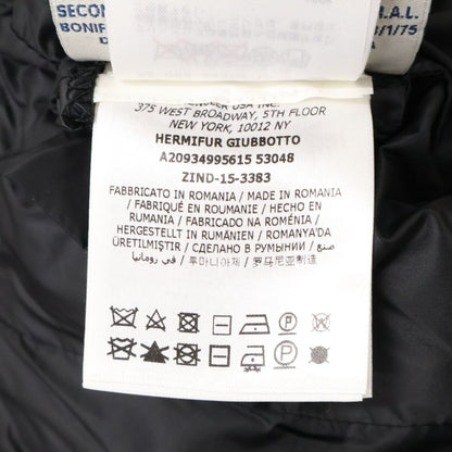 Moncler Hermifur Down with Fur Hood Jacket — view 8