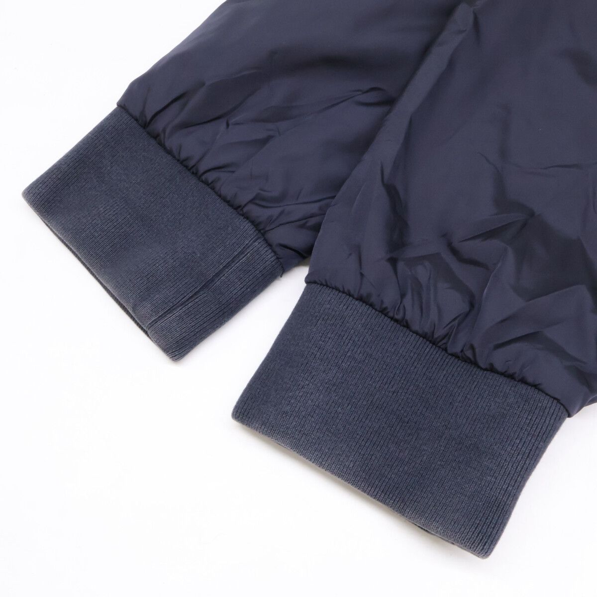 Moncler Maglia Cardigan Cotton Nylon Trim Zip Up Hoodie XXL — view 8