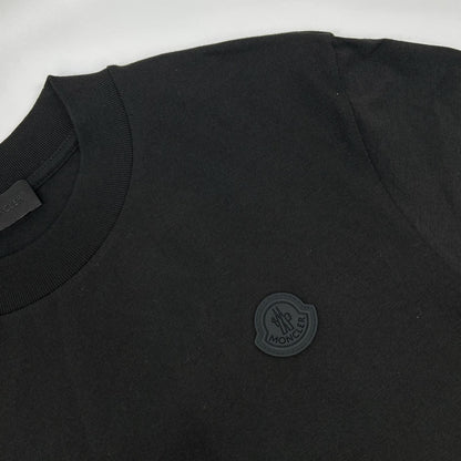 Moncler Black Maglia Manica Lunga Lava Logo Long Sleeve Top XS — view 7