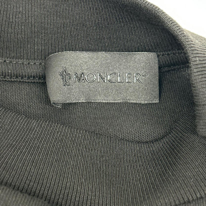 Moncler Black Maglia Manica Lunga Lava Logo Long Sleeve Top XS — view 3