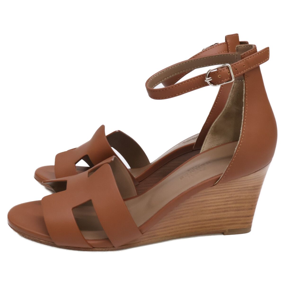 Hermes Legend Gold Sandals — view 2