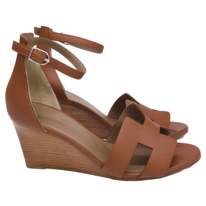 Hermes Legend Gold Sandals — view 4