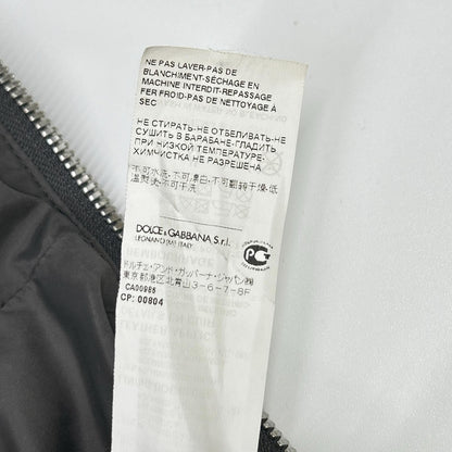 Dolce & Gabbana Khaki Zip Up Nylon Hoodie 52 — view 6