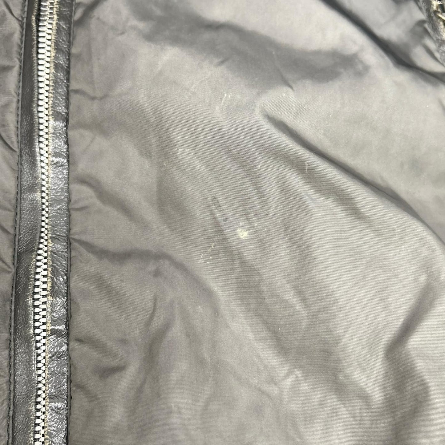 Dolce & Gabbana Khaki Zip Up Nylon Hoodie 52 — view 8
