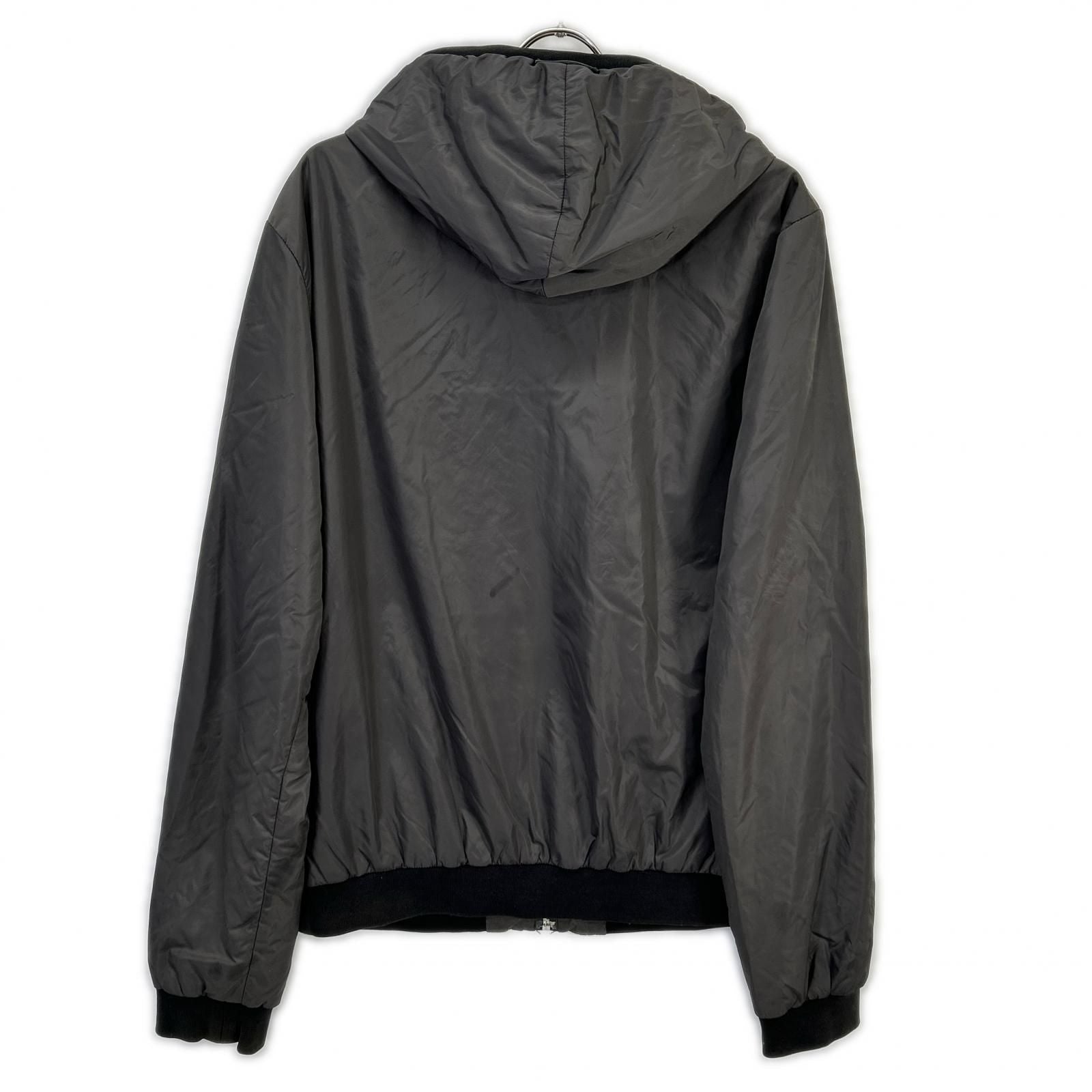 Dolce & Gabbana Khaki Zip Up Nylon Hoodie 52 — view 2