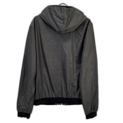 Dolce & Gabbana Khaki Zip Up Nylon Hoodie 52 — view 2