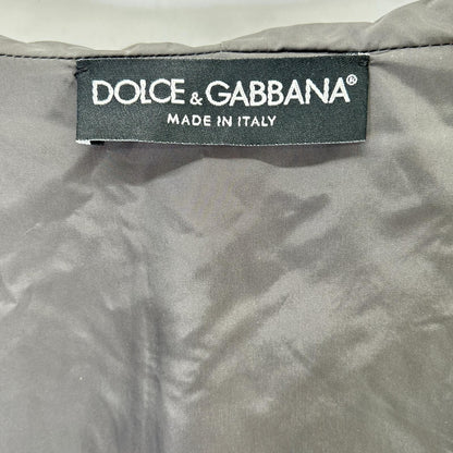 Dolce & Gabbana Khaki Zip Up Nylon Hoodie 52 — view 4