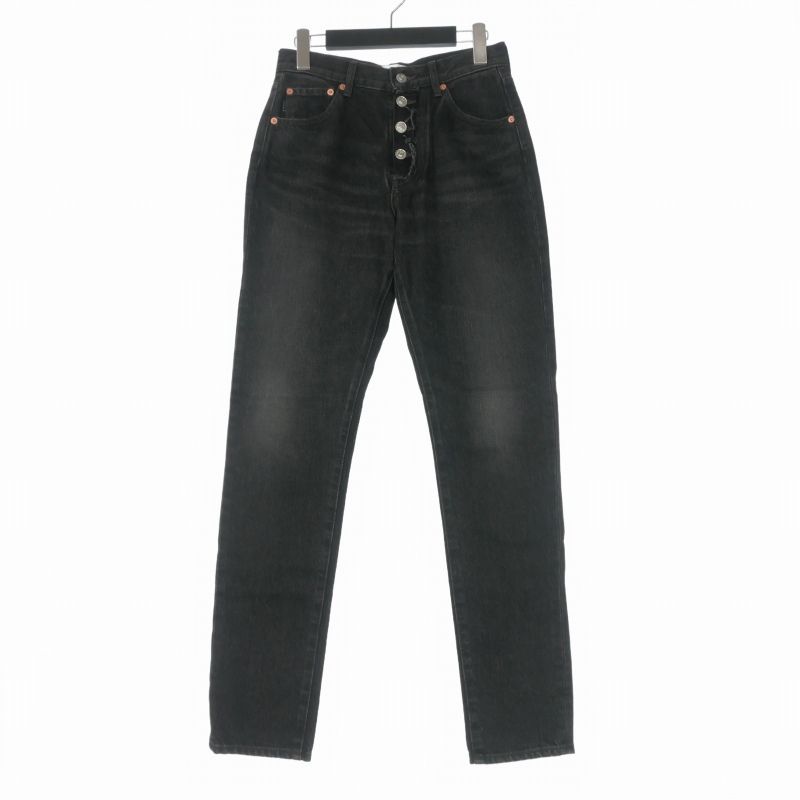 Balenciaga Straight Denim Pants Jeans 27 Black