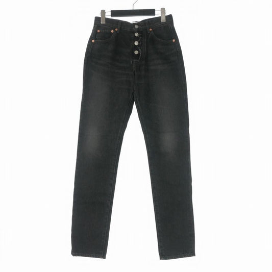 Balenciaga Straight Denim Pants Jeans 27 Black