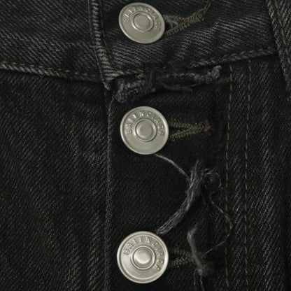 Balenciaga Straight Denim Pants Jeans 27 Black — view 5