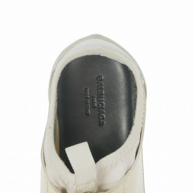 Balenciaga Matelasse Runner Contrast Low Cut Sneakers Mesh Shoes 37 White — view 6