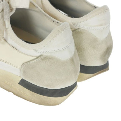 Balenciaga Matelasse Runner Contrast Low Cut Sneakers Mesh Shoes 37 White — view 5