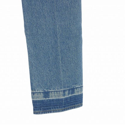 Balenciaga Straight Denim Pants Jeans Button Fly 36 Indigo — view 6