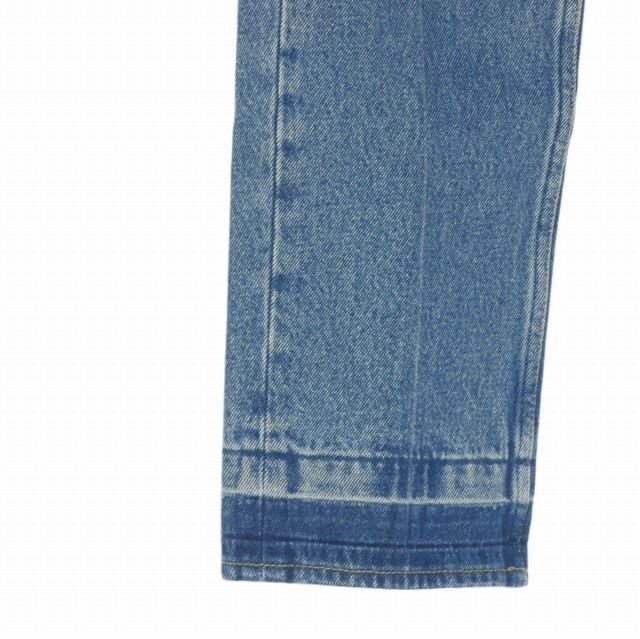 Balenciaga Straight Denim Pants Jeans Button Fly 36 Indigo — view 4