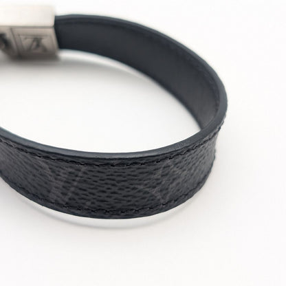 Louis Vuitton Bracelet Chain Monogram Eclipse Silver — view 2