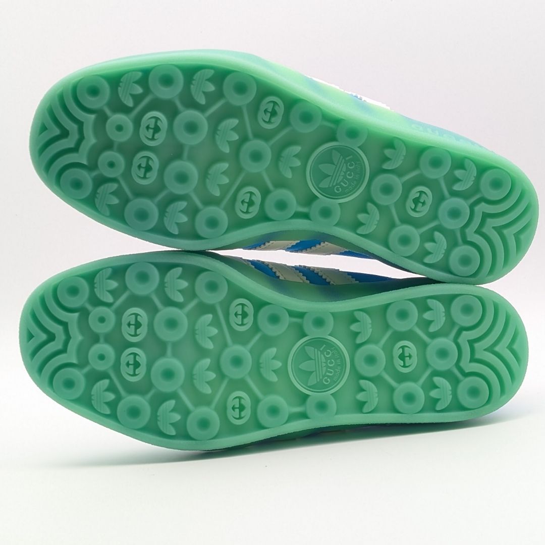 Gucci Adidas Collaboration Gazelle Sneakers Multicolor Shoes — view 6