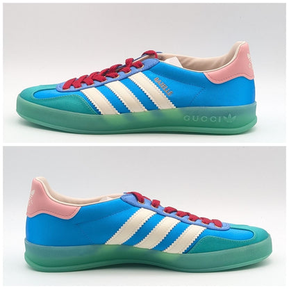 Gucci Adidas Collaboration Gazelle Sneakers Multicolor Shoes — view 2