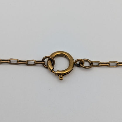 Chanel CC Logo Gold Pendant First Era Vintage — view 4