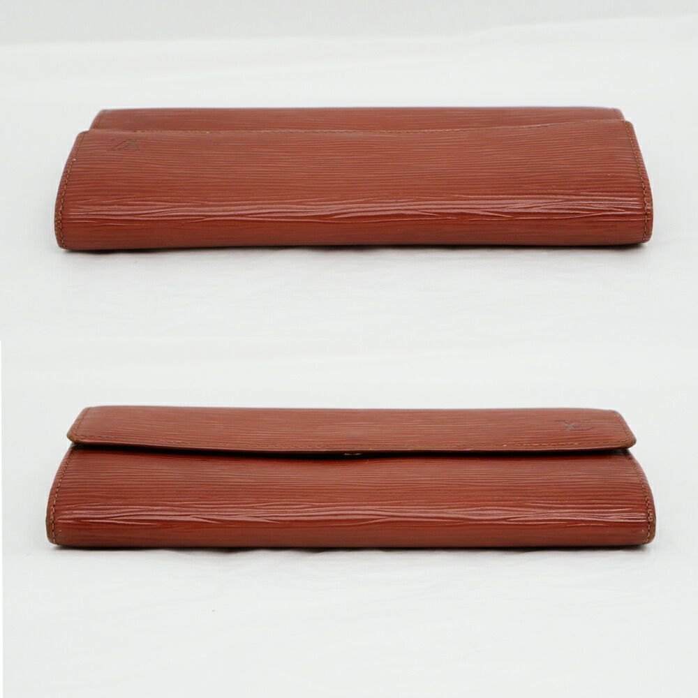 Louis Vuitton Porte-Monnaie Cult Cles Epi Kenya Brown — view 3