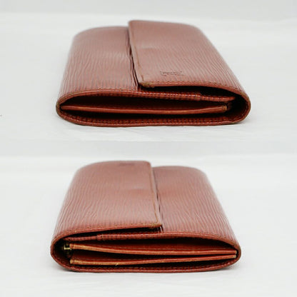 Louis Vuitton Porte-Monnaie Cult Cles Epi Kenya Brown — view 4
