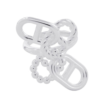 Hermes Ring Chaine D'ancre Area Multi Link