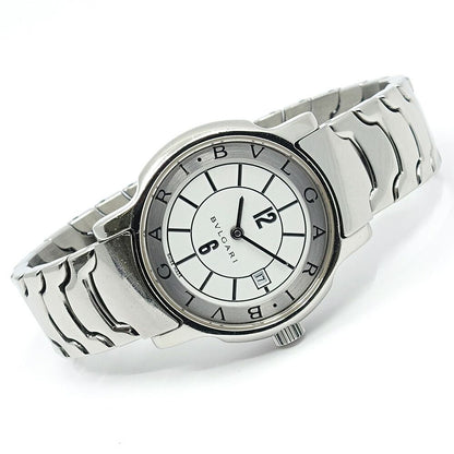 Bvlgari Watch Solotempo White Dial 27 Quartz SS Stainless Steel — view 3
