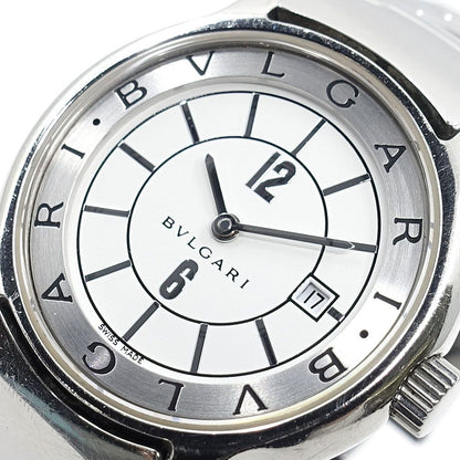Bvlgari Watch Solotempo White Dial 27 Quartz SS Stainless Steel — view 2