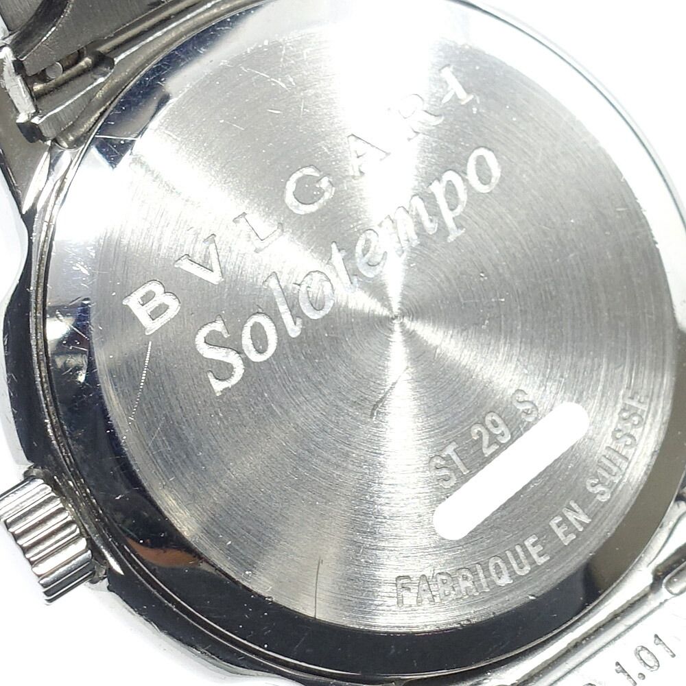 Bvlgari Watch Solotempo White Dial 27 Quartz SS Stainless Steel — view 6
