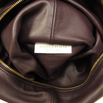Bottega Veneta Double Knot Mini Handbag Top Handle Lambskin Gray — view 8
