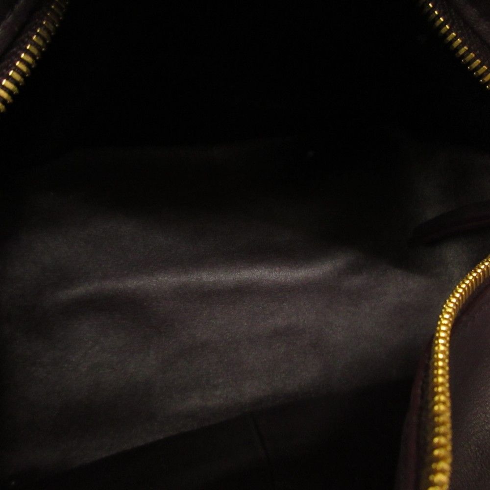 Bottega Veneta Double Knot Mini Handbag Top Handle Lambskin Gray — view 7