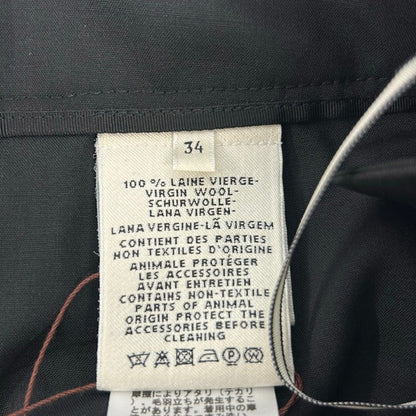 Hermes Skirt 34 S Black Knee Length Chaine D'ancre — view 4