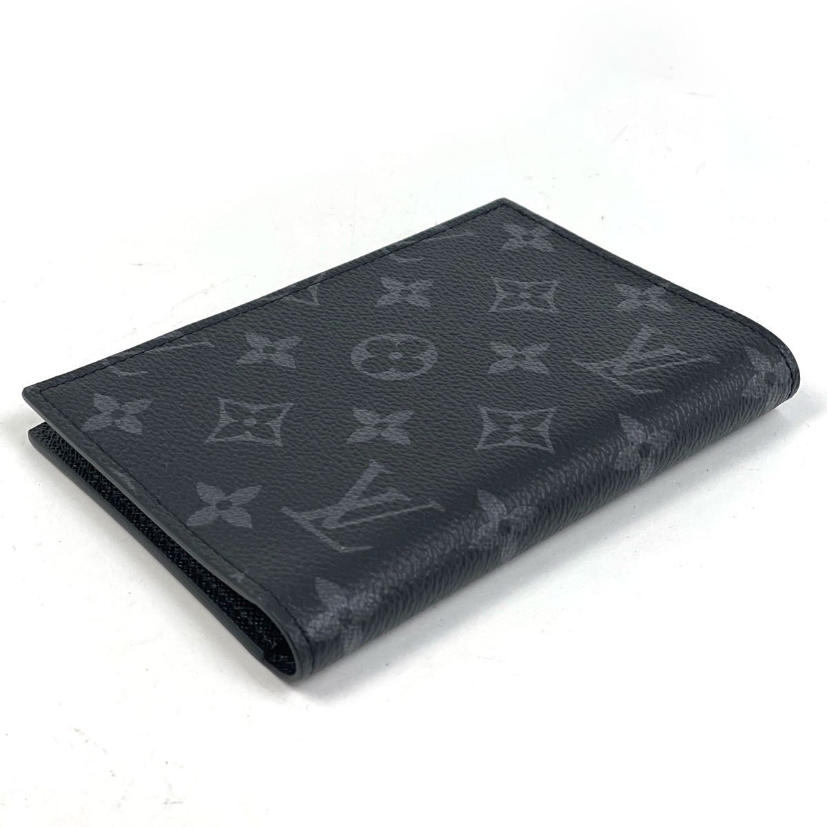 Louis Vuitton Couverture Passport NM Holder Monogram Eclipse Black — view 2