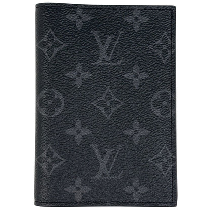 Louis Vuitton Couverture Passport NM Holder Monogram Eclipse Black