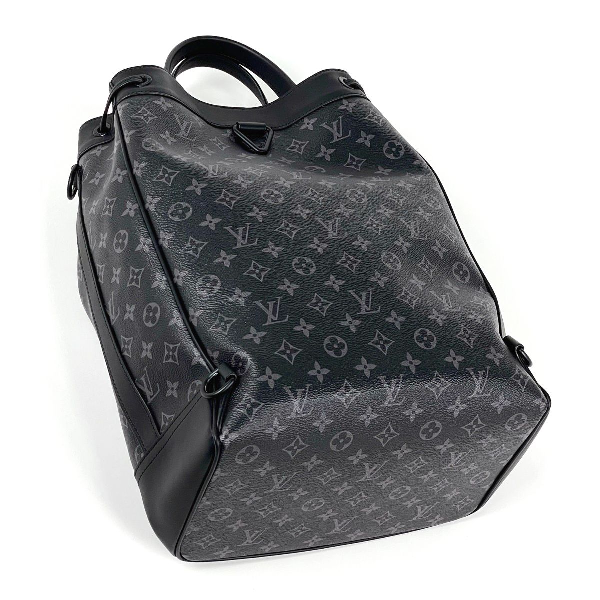 Louis Vuitton Maxi Noe Sling 2-Way Handbag Monogram Eclipse Noir — view 2