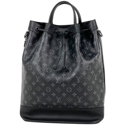 Louis Vuitton Maxi Noe Sling 2-Way Handbag Monogram Eclipse Noir