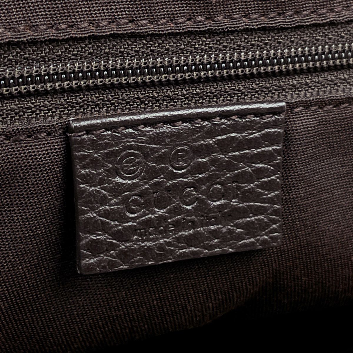Gucci GG Crystal Tote Sherry Line Web Beige Brown — view 7