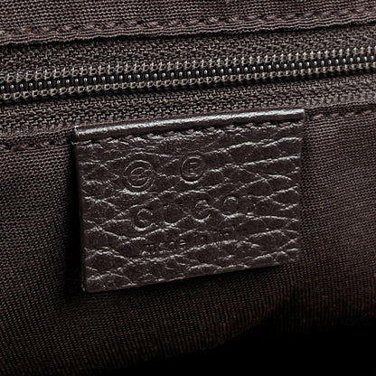 Gucci GG Crystal Tote Sherry Line Web Beige Brown — view 7